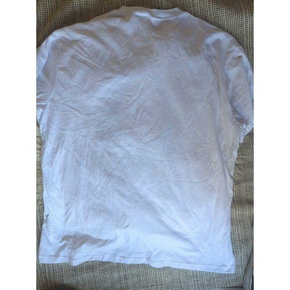 Elf Brand Son Of A Nutcracker Buddy the Elf White Short Sleeve Large Unisex XMAS - Picture 6 of 6